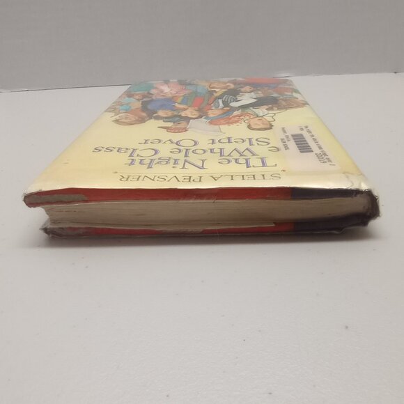 Vintage Kids Book The Night the Whole Class Slept Over by Stella Pevsner 90s Rea - Picture 4 of 7